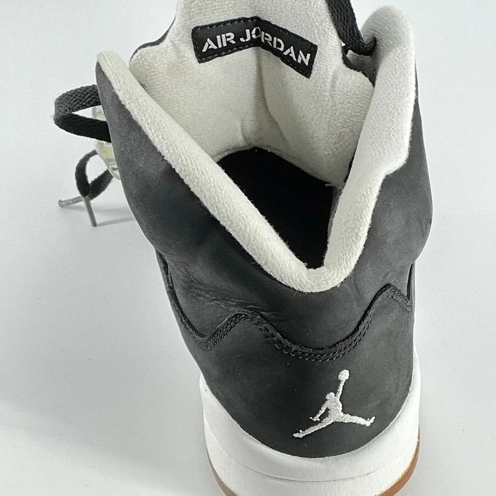 Nike‎ Air Jordan 5 V Mens Size 11.5 Retro Oreo Moonlight Black White Lace Locks